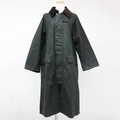 BARBOUR バブアー CITYSHOP シティショップ 別注 コート ジャケット カーキ ブラウン 34(XS) アウター ブルゾン ロング マキシ ワックスドコットン BURGHLEY ブランド コラボ カジュアル シンプル【レディース】のサムネイル
