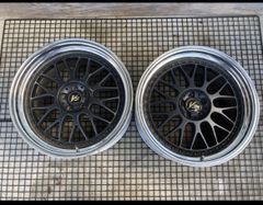 ワーク VS 9.5J+39 5穴 PCD100 19インチ ホイール 2本