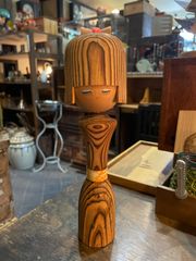 こけし　創作こけし　バブリー　kokeshi japanese doll