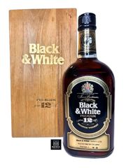 ブラック&ホワイト 12年 特級 1980年代流通品