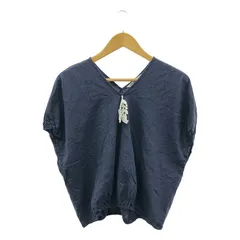 mina perhonen - mina perhonen / ミナペルホネン | forest parade / フォレストパレード シルク ネップ ブラウス | 38 | Navy | レディース mina perhonen forest parade ワンピース - ミナペルホネン正規