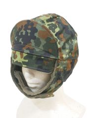 ドイツ軍 ウィンターキャップ フレクターカモ 【新品デッドストック】