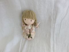 米山京子さん風人形☆ミニペア - メルカリ