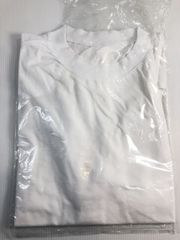 無地 完全真っ白 半袖Tシャツ メンズ  L  丸首 無地  ホワイト 白  未使用 ノーブランド Z5