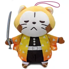【中古】ぬいぐるみ 善逸ラスカル コラボぬいぐるみ 「鬼滅の刃×ラスカル」