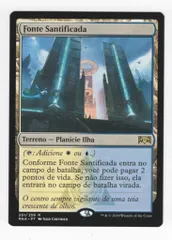 mtg 神聖なる泉　DIS 4枚セット ☆MTG 神聖なる泉/Hallowed Fountain 4枚（MTG⁄UNFINITY