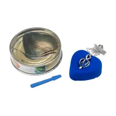 【新品】 [安住商事] 缶パールネックレス 幸せを呼ぶ自分だけの真珠 願いが叶うかも･･･ 5colors ランダム 世界に1つ ペンダント 自作キット アクセサリー プレゼント レディース ファッション おしゃれ かわいい シンプル カジュアル ブライダ 0