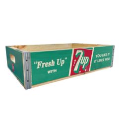 7UP セブンアップ ウッドボックス ［7UP-3］ WOOD CRATE ドリンクケース 木箱 ヴィンテージ 復刻 インテリア ガレージ アメリカン雑貨 アメ雑