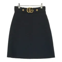 GUCCI グッチ✴︎ミディタイトスカート ベルベット ブラック GUCCI グッチ✴︎ミディタイトスカート ベルベット ブラック
