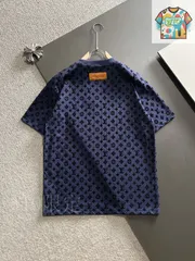 【今日WTO】Louis Vuitton 2025SS ブルー T シャツ（ユニセックス）-KL27