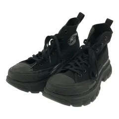 CONVERSE コンバース ALL STAR 100 TREKWAVE MN HI オールスター 100周年 1SD189 スニーカー シューズ 厚底 ブラック 黒