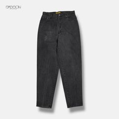 SASSON JEANS 刺繍デニムパンツ 濃紺 35 Y2K - メルカリ