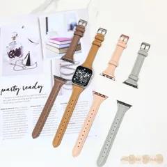 アップルウォッチ  バンド Apple Watch 41 45 レザー 本革
