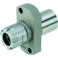 ＴＲＵＳＣＯ　ＮＣ旋盤用ストレートシャンクコレットホルダ　ＥＲＭコレットホルダＳＴＡＲ型　シャンク径２２　全長６３　ＥＲ１６用