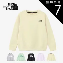 種類7：(IL)アイシーライラック/110 ザ・ノース・フェイス キッズ トレーナー THE NORTH FACE NTJ12471 カラライズスウェットクルー クルーネック ストレッチ  ノースフェイス (240125) 子供 