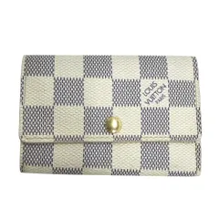 LOUIS VUITTON ルイ ヴィトン N61745/CT0059 ミュルティクレ6 6連 キーケース ダミエ アズール ホワイト系  [240101396381]