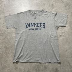 00s.ニューヨーク・ヤンキース Tシャツ グレー XL相当 【ST203】