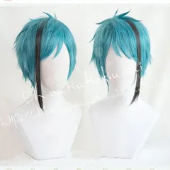 新品 コスプレウィッグ ツイステッドワンダーランド風 Jade Floyd Leechジェイド?リーチ フロイド?リーチ かつら WIG 耐熱 cosplay ハロウ