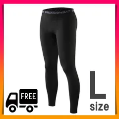 ■レギンス L メンズ アンダーウェア スポーツタイツ　バスケ　ランニング