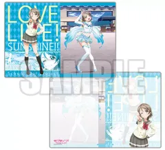 未使用・未開封・ラブライブ！サンシャイン・和紙クリアファイルセット 新品・未開封】津島善子 ラブライブサンシャイン×R4G クリアファイル