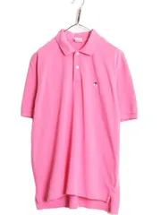 【お得なクーポン配布中!】 ブルックスブラザーズ 鹿の子 半袖 ポロシャツ メンズ L / Brooks Brothers 半袖シャツ ワンポイント オリジナル フィット コットン ピンク