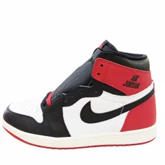 ナイキ NIKE Nike Air Jordan 1 Retro High OG Black Toe Reimagined スニーカー つま黒 ジョーダン 27.5cm