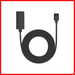 USB-C用】3m延長コード - ソーラーパネル ブラック 【Ring