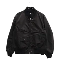 Engineered Garments (エンジニアド ガーメンツ) EG Tanker (Sateen) サテン タンカージャケット ブラックのサムネイル