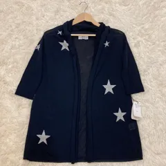 【タグ付き新品】VIN ヴァン　ロングカーディガン　星柄　スター