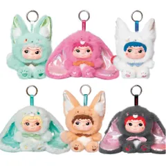 新品 ハシートップイン ワクク（WAKUKU）FOX & BUNNY トレーディングマスコットシリーズ FOX & BUNNY Y ぬいぐるみ