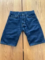 美品　Carhartt　カーハート　デニムハーフパンツ　32㌅ carharttカーハート デニムハーフパンツ 30㌅ - メルカリ