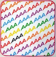 【中古】タオル・手ぬぐい(女性) AAA オリジナルハンドタオル 「CD Charge＆Go! mu-moショップ限定盤」 BOXセット特典