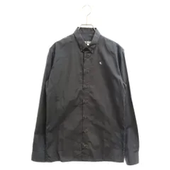 RAF SIMONS (ラフシモンズ) 09AW ワンポイント 長袖 ドレスシャツ ブラックのサムネイル