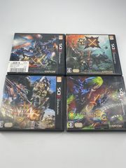 3DS 4장 세트 몬스터 헌터 크로스 더블 크로스 3G 4G