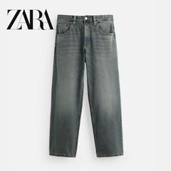 ZARA バギーフィットデニムパンツ 完売品 EU36 JP29 - メルカリ