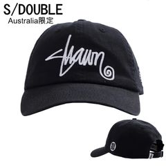 【新品】エスダブル キャップ S/Double AU限定 Shawn Script Strapback Black ブラック ロゴ ストリート メンズ レディース ユニセックス 正規品