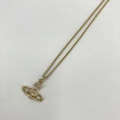 【イオン広店】 中古 Vivienne Westwood | ヴィヴィアンウエストウッド ネックレス MAYFAIR BAS RELIEF PENDANT ゴールド 【136】