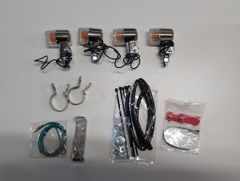 【訳あり】ハリケーン ミニウインカーkit バンバン200（02-07 NH41A）(キャブ車) 用 HA5710C-02