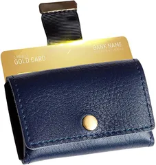 京極匠工房 ミニ財布 メンズ コンパクト 本革 プレゼント 小さい 5( ネイビー)