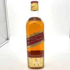 ジョニーウォーカー レッドラベル 特級表示あり 金キャップ 金ラベル 金淵ラベル ブレンデッド 760ml 43% ウイスキー 洋酒 古酒 未開栓