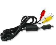 【新品】PS3/PS2/PS用AVケーブル　1.8M【レトロゲーム】のサムネイル