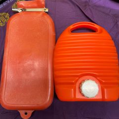 水枕　湯たんぽ　セット　昭和レトロ