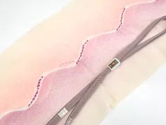 【一輝堂】リサイクル着物 和装小物 帯揚げ帯締めセット 帯揚 帯締 暈し 平組 25w08-10245