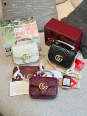 【今日特価】Gucci Marmont 2025 ニュー クラシック スキンニー 17cm-MM輸入2