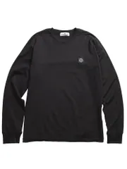 ストーンアイランド STONE ISLAND 胸ロゴ クルーネック 長袖 Tシャツ SI2100227 ブラックのサムネイル