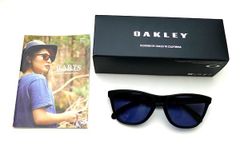 【OAKLEY×RARTSの限定カスタム・偏光サングラス】OAKLEY（オークリー）× RARTS（アーツ）　Frogskins RX(A)　Matte Black / RARTS（アーツ） マゼランブルー 裏面マルチ