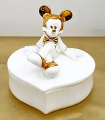 じゅり【KATO KOGEI】ディズニー　ミッキー&ミニー Yahoo!オークション -「加藤工芸ディズニー」の落札相場・落札価格