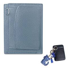 【数量限定】ミニ財布 ボックス型 三つ折り財布レディース 小銭入れ 本革 小さい財布 カード入れ [FUKUYIN] 大容量 メンズ ミニウォレット ソフトレザー