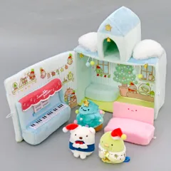 【中古】ぬいぐるみ 森のチャペル(しろくま＆ぺんぎん?) クリスマスぬいぐるみ 「すみっコぐらし」 サンエックスネットショップ限定