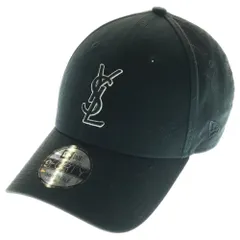 【いいね多数！】SAINT LAURENT 9FORTY ニューエラ ニューエラ YSL モノグラム キャップ ブラック | Saint Laurent